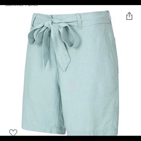 Linen-blend short - Picture 3 of 6